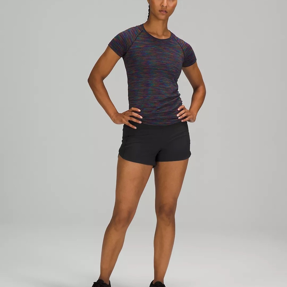 Lululemon Speed Ups 4 inch Black